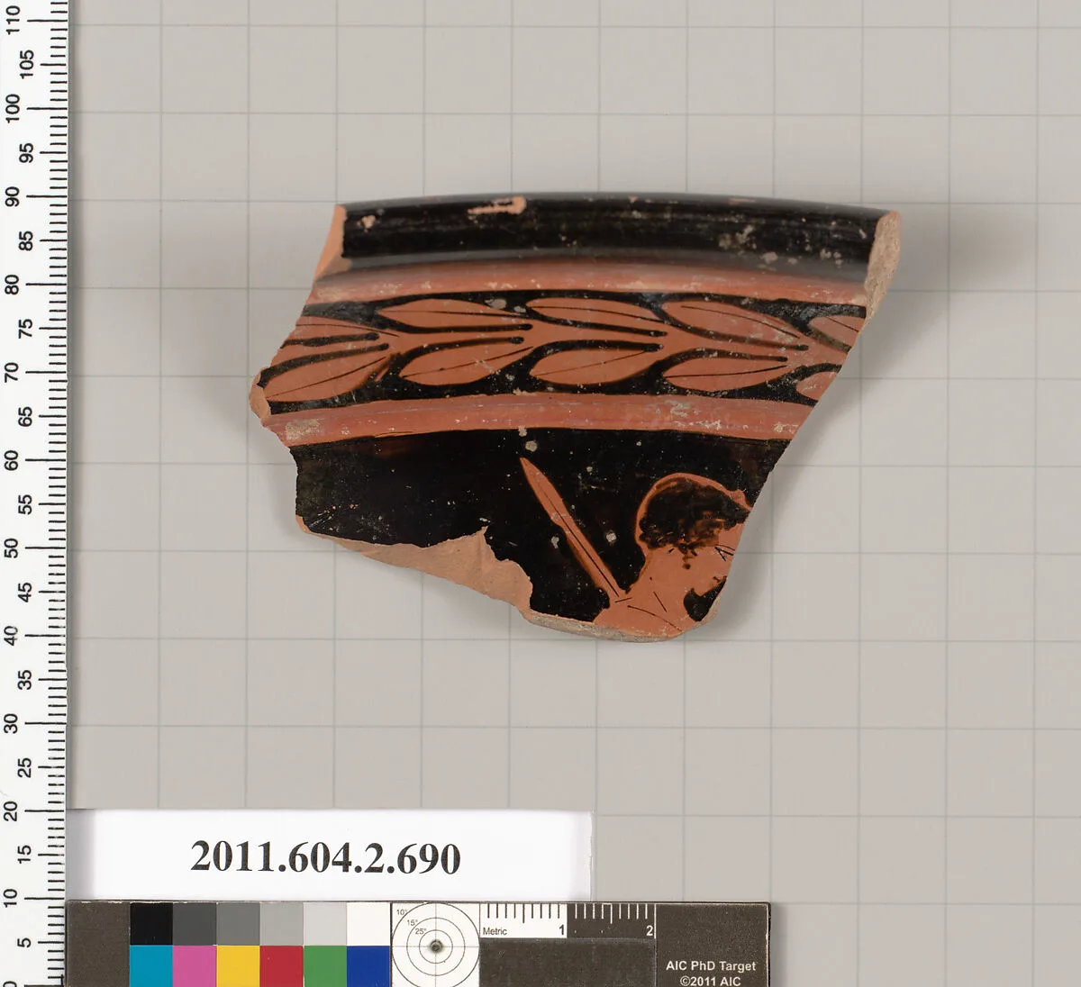Terracotta fragment of a calyx-krater (bowl for mixing wine and water) — Unknown