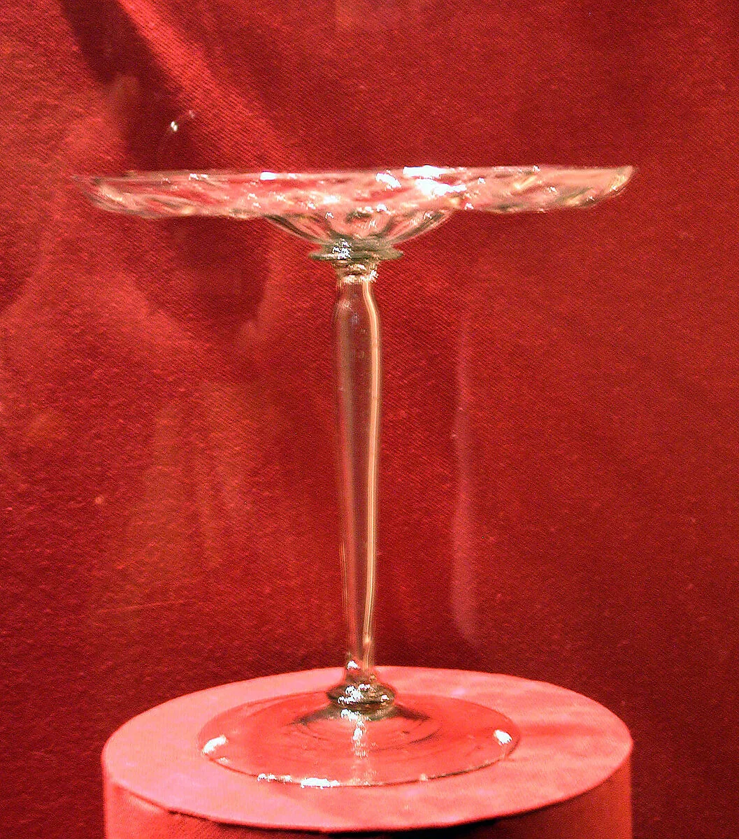Tazza with pillar-molded bowl — Unknown
