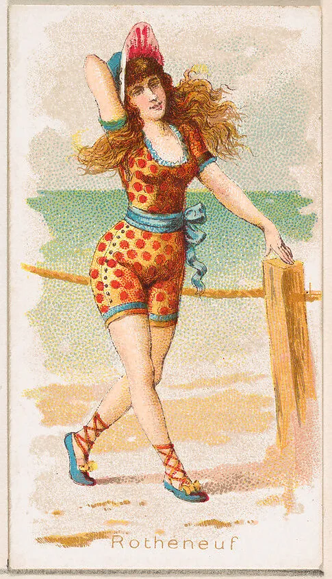 Rotheneuf, from the Fancy Bathers series (N187) issued by Wm. S. Kimball & Co. — William S. Kimball & Company