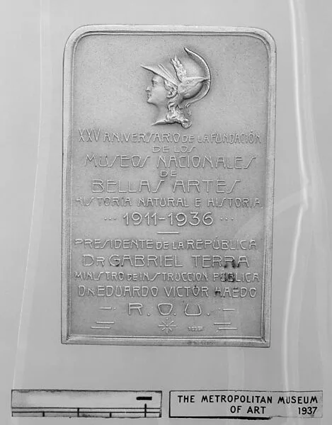 Commemorating the 25th Anniversary of the Museos Nacionales de Bellas Artes, Historia Natural e Historia del Uruguay, 1911–1936 — Alfred Rossi