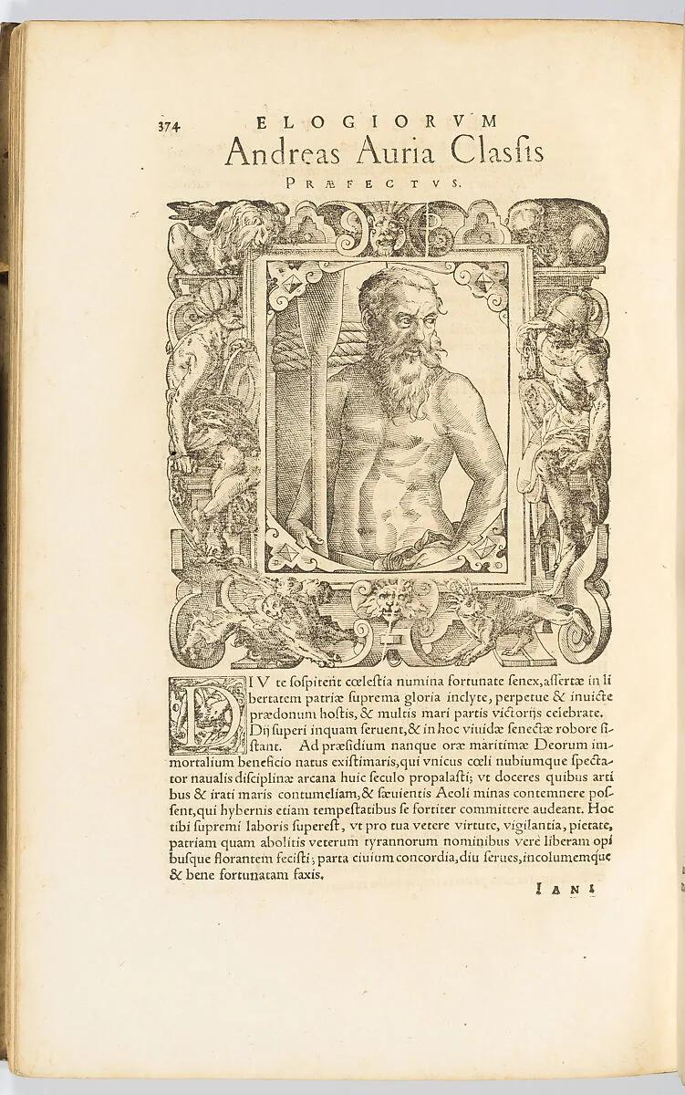 Elogia virorum literis illustrium... — Paolo Giovio|Tobias Stimmer|Peter Perna