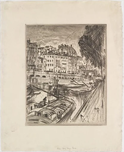 The Quay, Seine, Paris