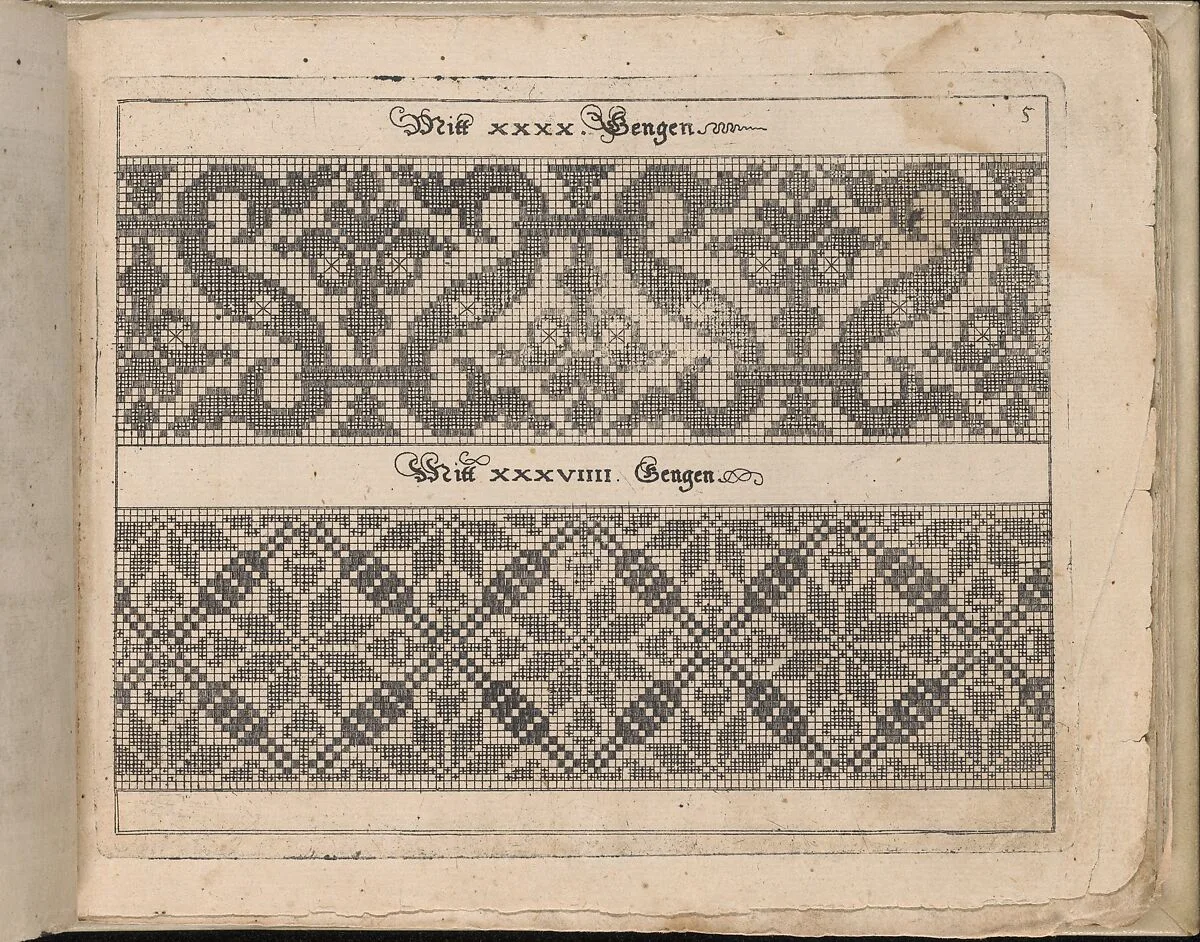 Schön Neues Modelbuch (Page 10 recto) — Johann Sibmacher|Balthasar Caymox