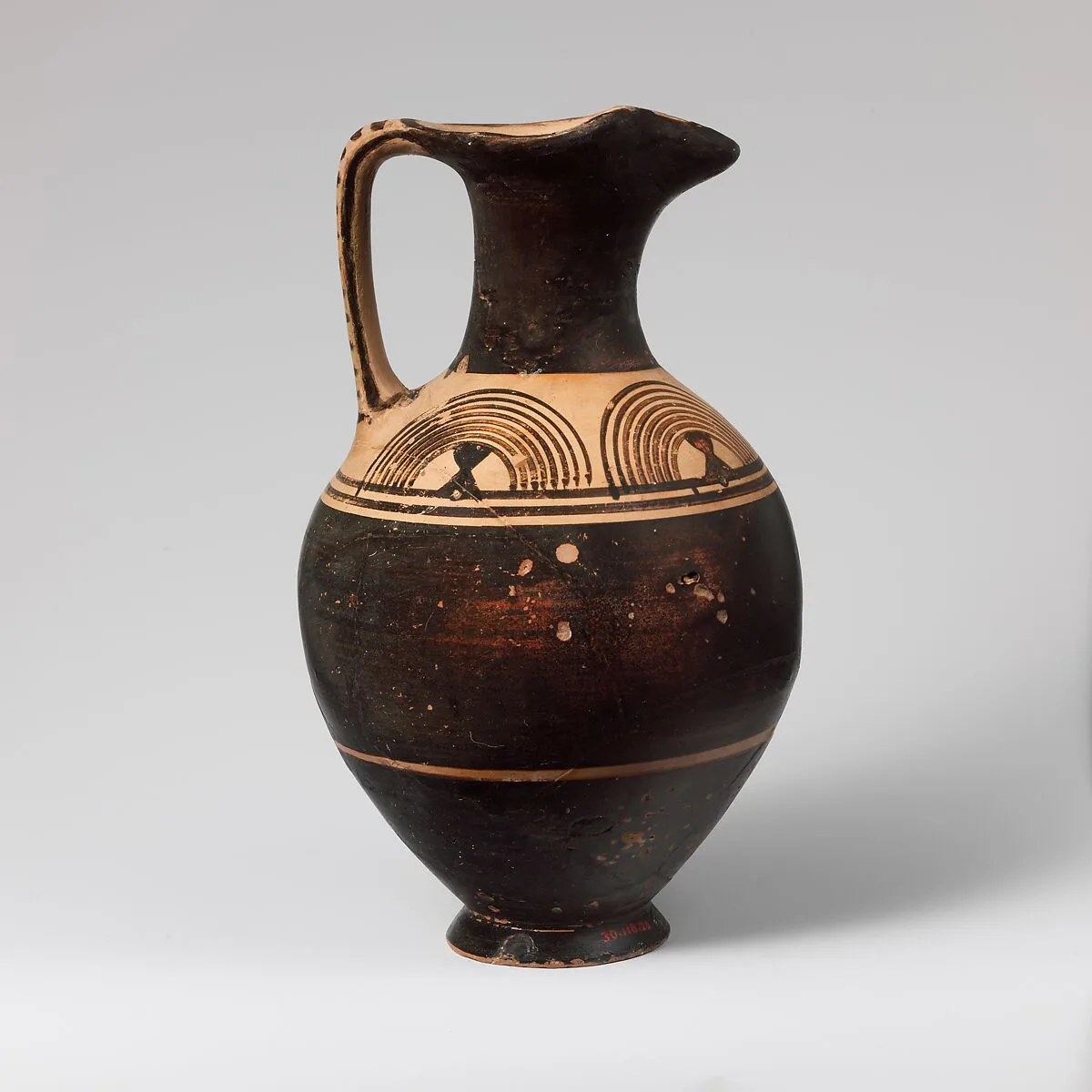 Terracotta oinochoe (jug) — Unknown