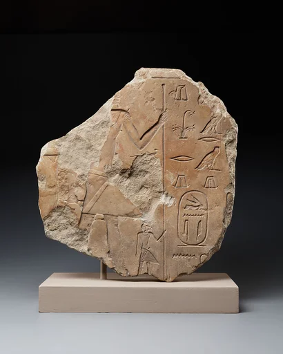 Fragment of relief with a figure?
