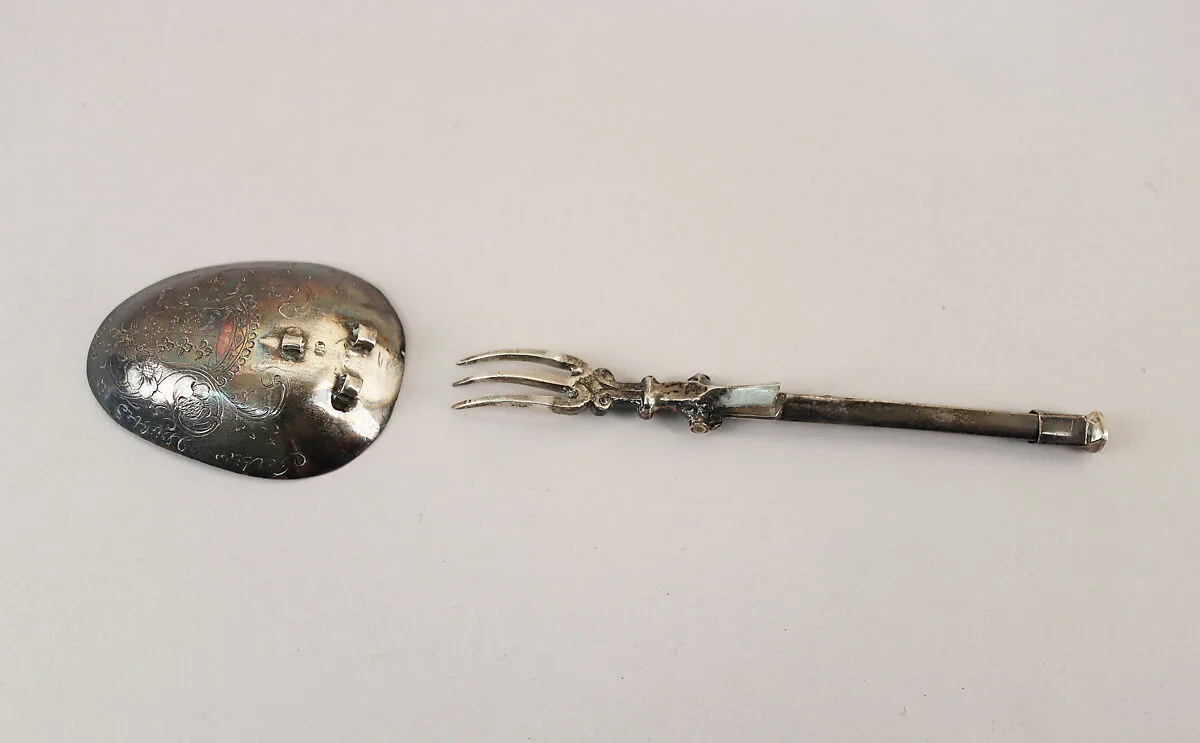 Spoon and fork combination — Unknown
