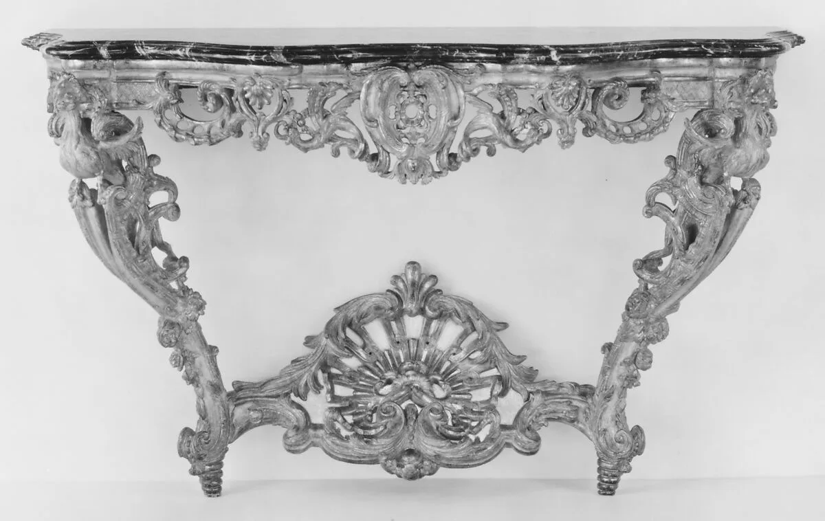 Console table (one of a pair) — François Rournier
