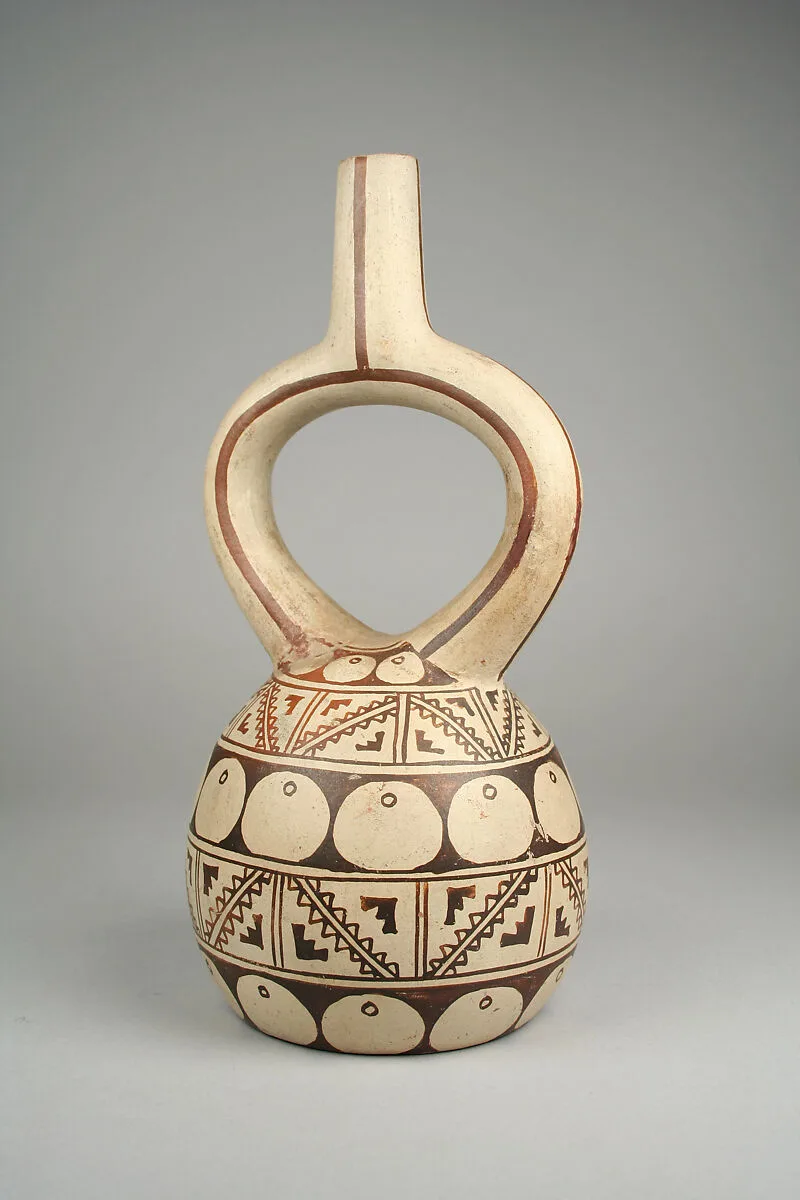 Geometric Pattern Bottle — Unknown