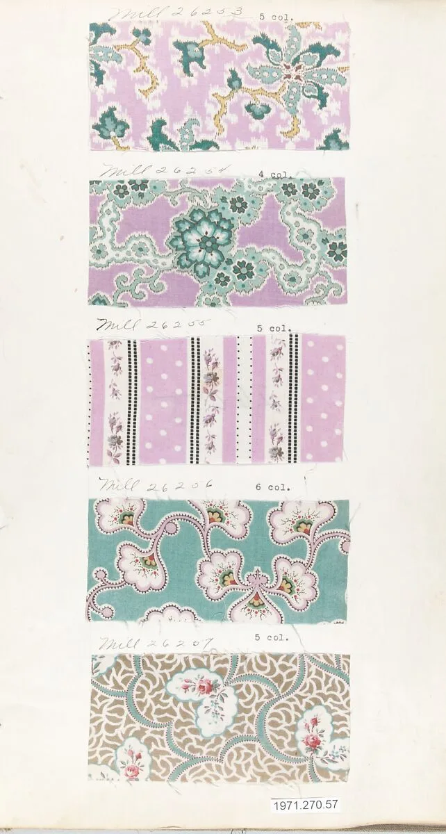 Textile Sample Book — Unknown
