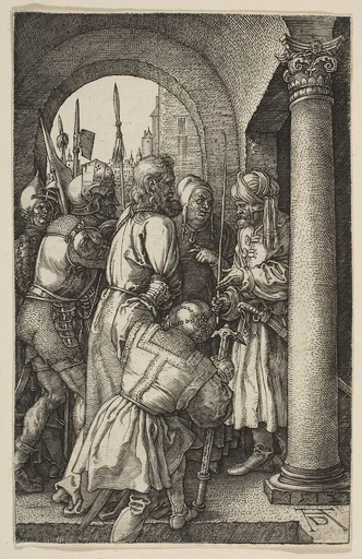 Christ before Pilate, from "The Passion"