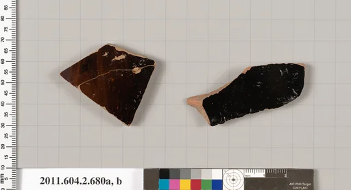 Terracotta fragments of column-kraters (bowls for mixing wine and water)