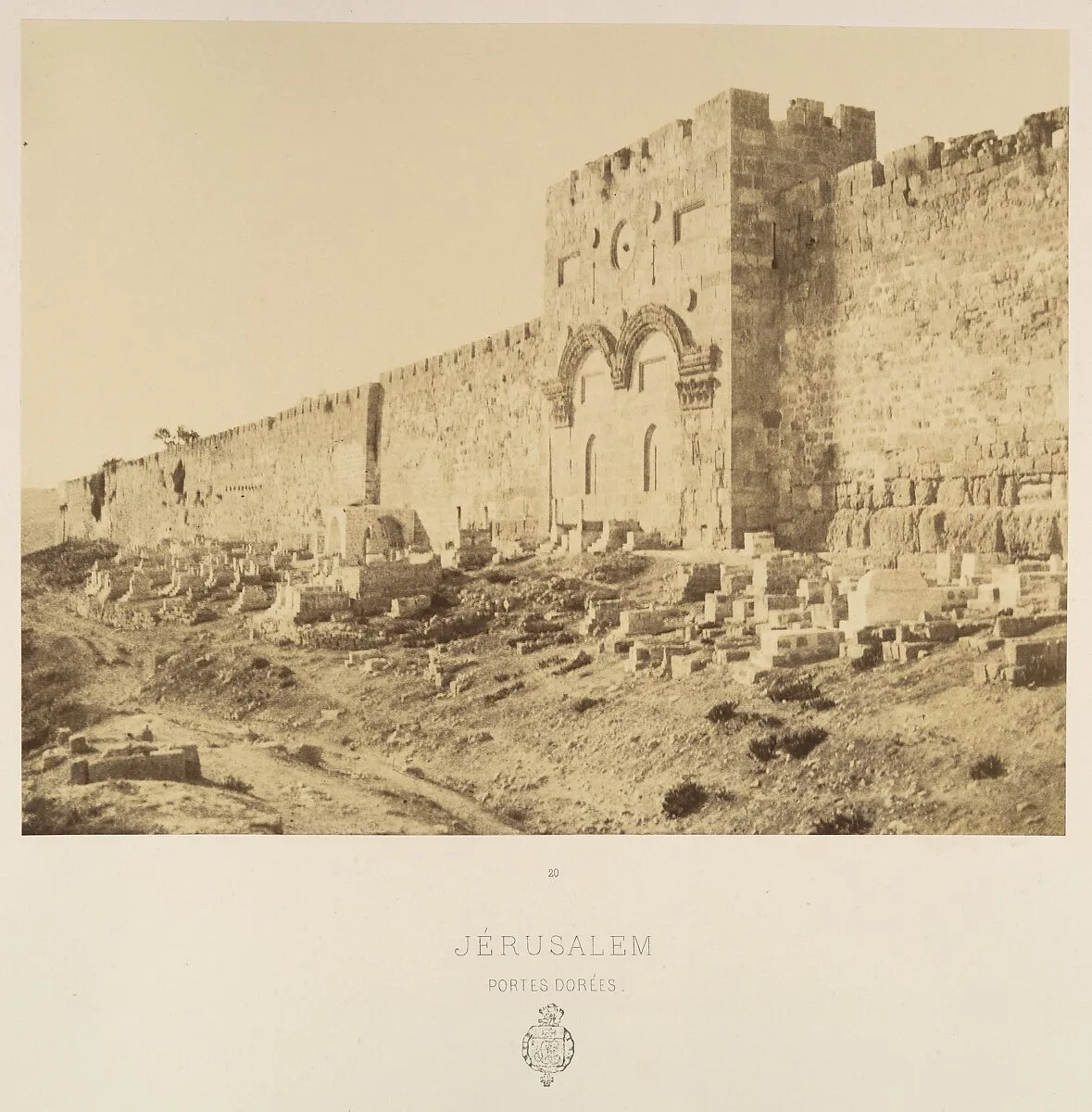 Jérusalem. Portes Dorées — Louis de Clercq|H. Jannin|J. Blondeau et Antonin