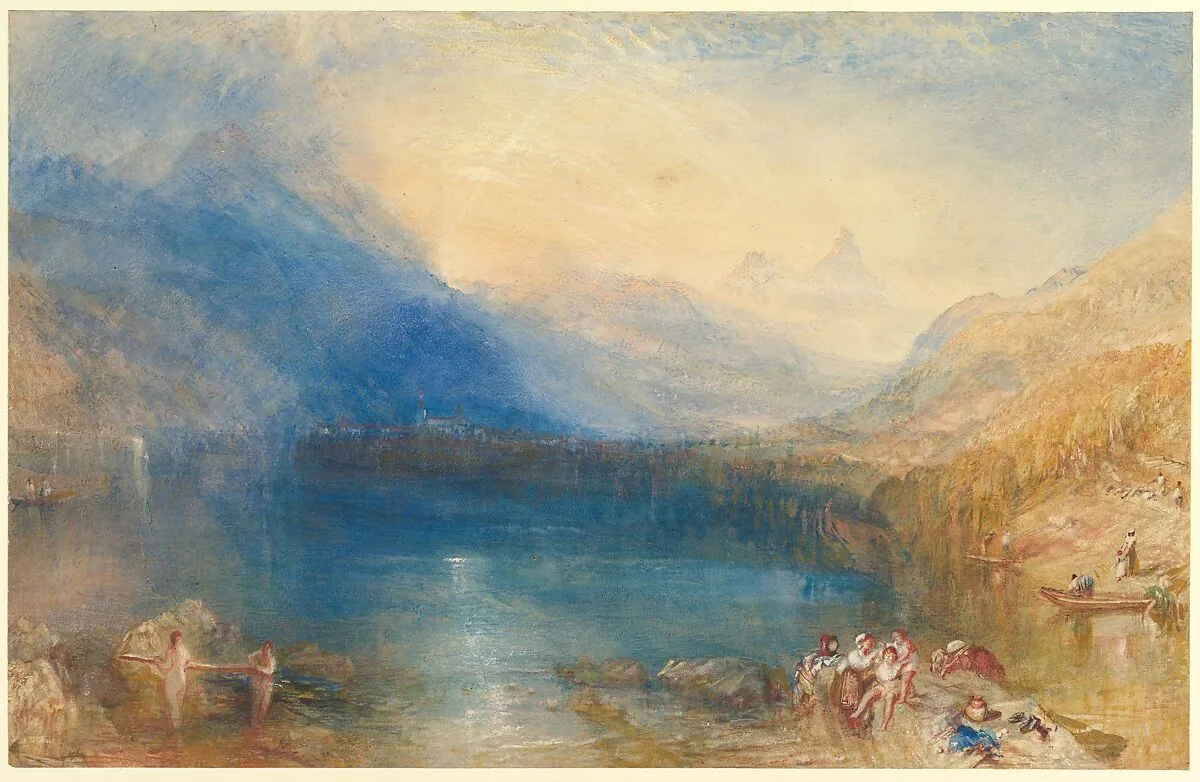The Lake of Zug — Joseph Mallord William Turner