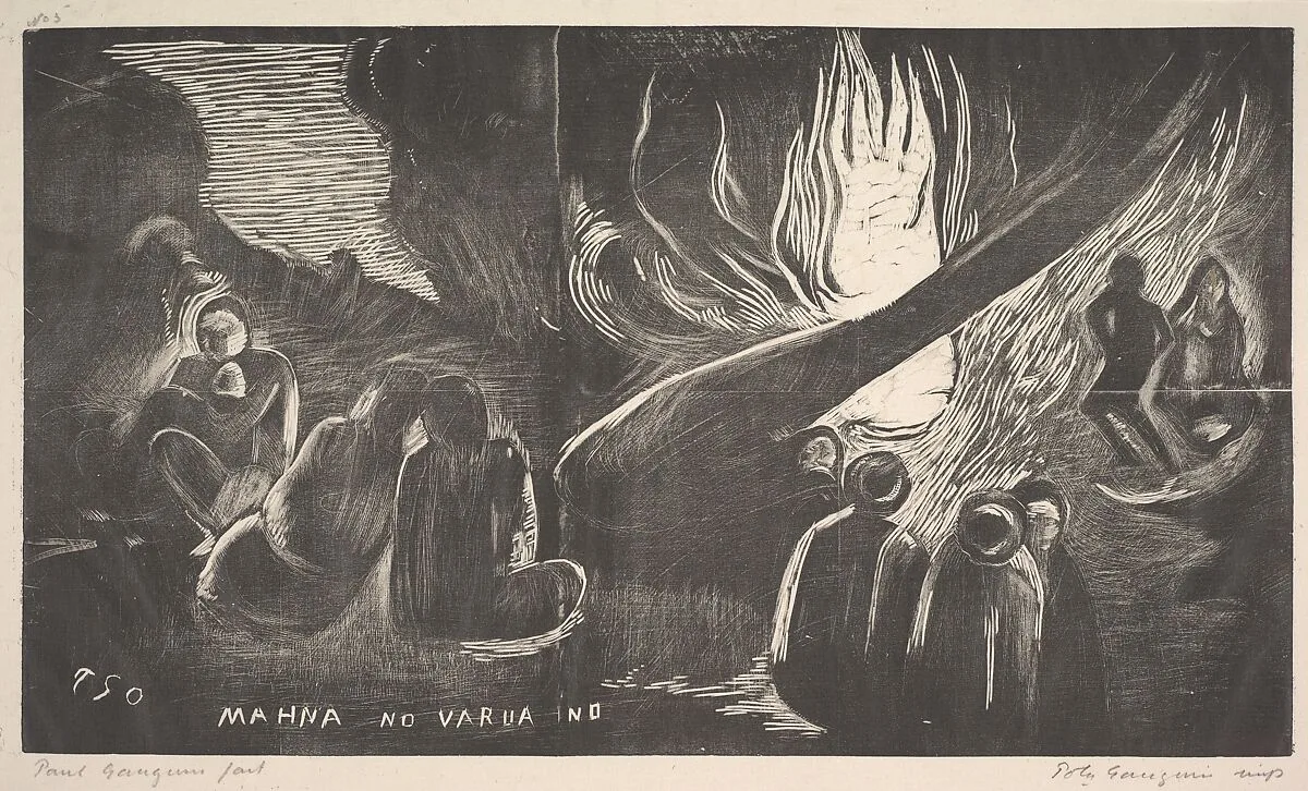 The Devil Speaks — Paul Gauguin