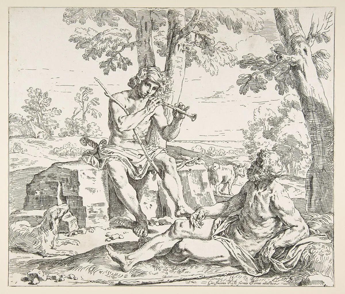 Mercury and Argus — Simone Cantarini