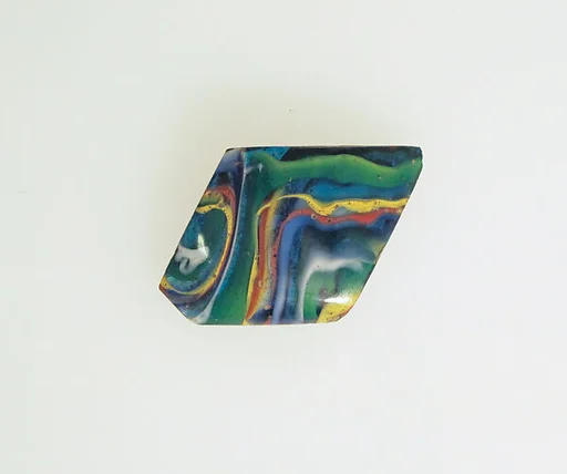 Glass mosaic vessel fragment