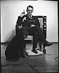 [Walker Evans with Poodle]