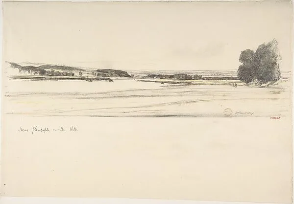 Near Glencaple on the Nith — Sir David Young Cameron