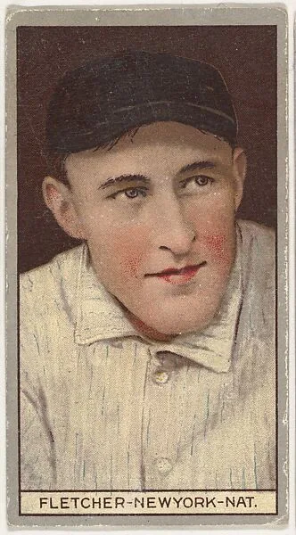 Arthur Fletcher, New York, National League, from the Brown Background series (T207) for the American Tobacco Company — American Tobacco Company
