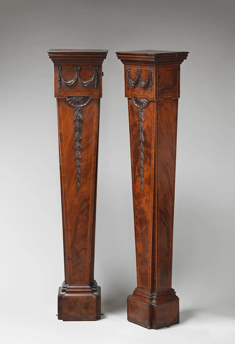 Pair of wall pedestals — Unknown