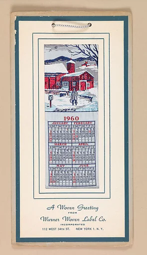 “A Woven Greeting” calendar