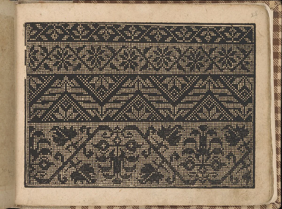 New Künstlichs Modelbuch (Page 28 recto) — Bernhard Jobin