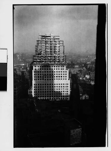 [High-Rise Building Under Construction, New York City]