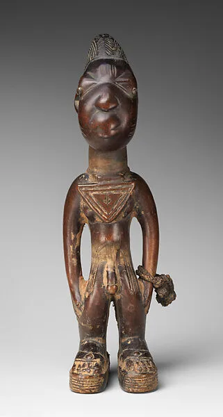 Twin Figure: Male (Ibeji) — Unknown