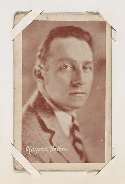 Rayond Hatton from Movie Stars Exhibit Cards series (W401) — Unknown
