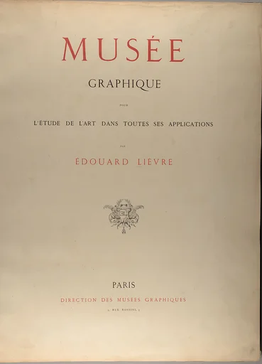 Musée graphique pour l'étude de l'art dans toutes ses applications