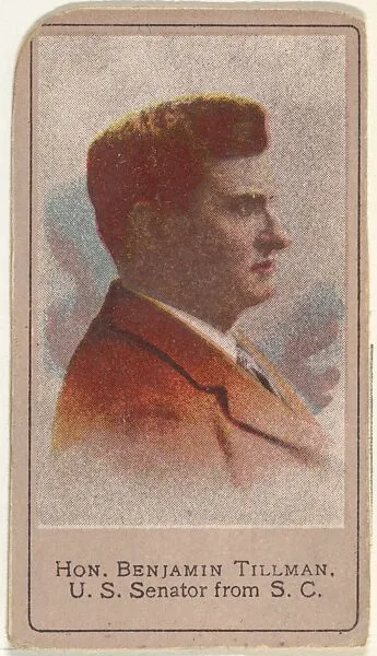 Honorable Benjamin Tillman, United States Senator from South Carolina, from the Heroes of the Spanish War series (T175) — Kinney Brothers Tobacco Company|American Tobacco Company