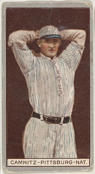 Howard Camnitz, Pittsburgh, National League, from the Brown Background series (T207) for the American Tobacco Company — American Tobacco Company
