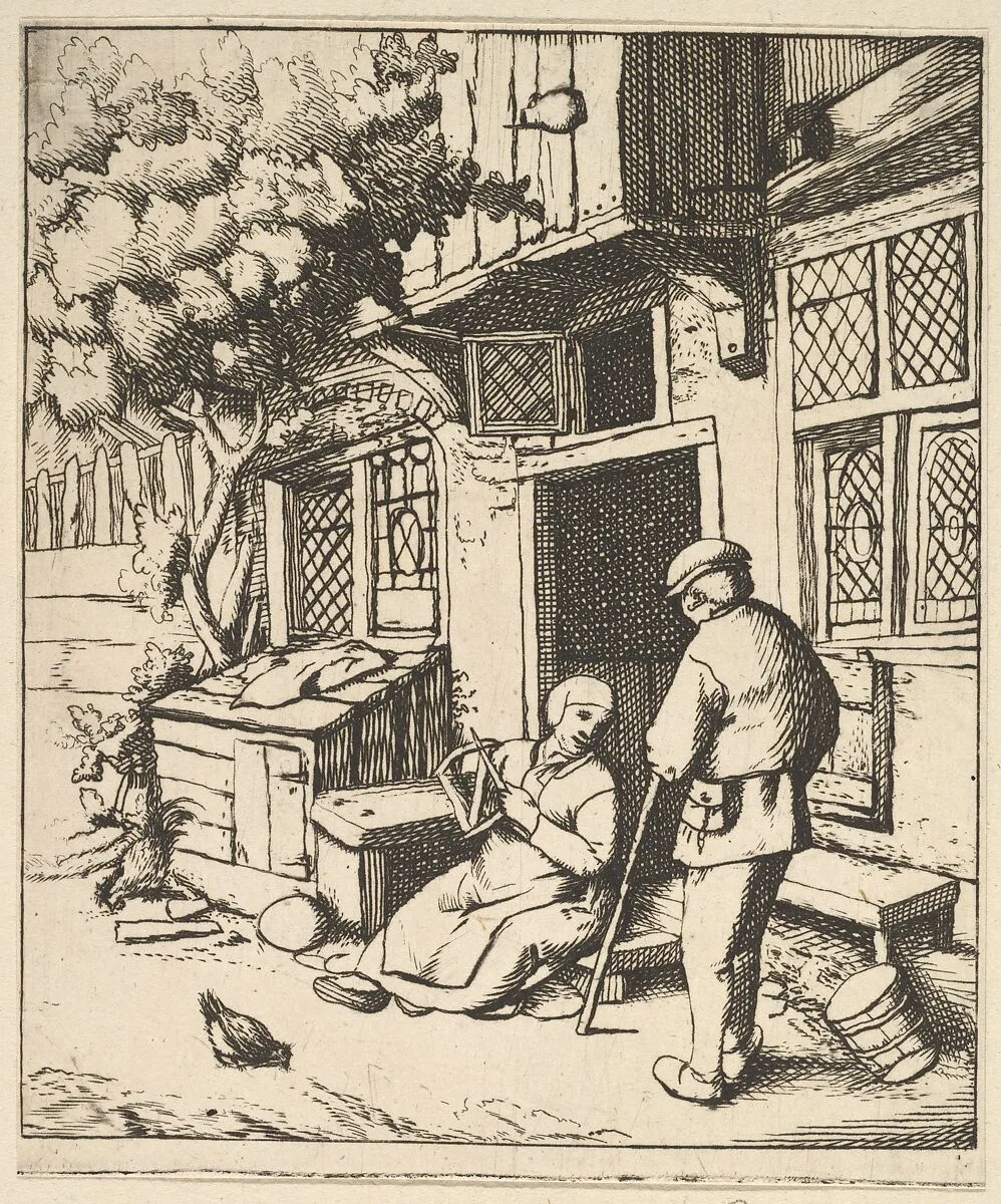 The Winder — Adriaen van Ostade