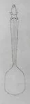 Design for No. 78 Sugar Spoon — Eliel Saarinen
