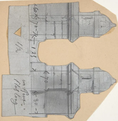 Design for a Stage Set at the Opéra, Paris