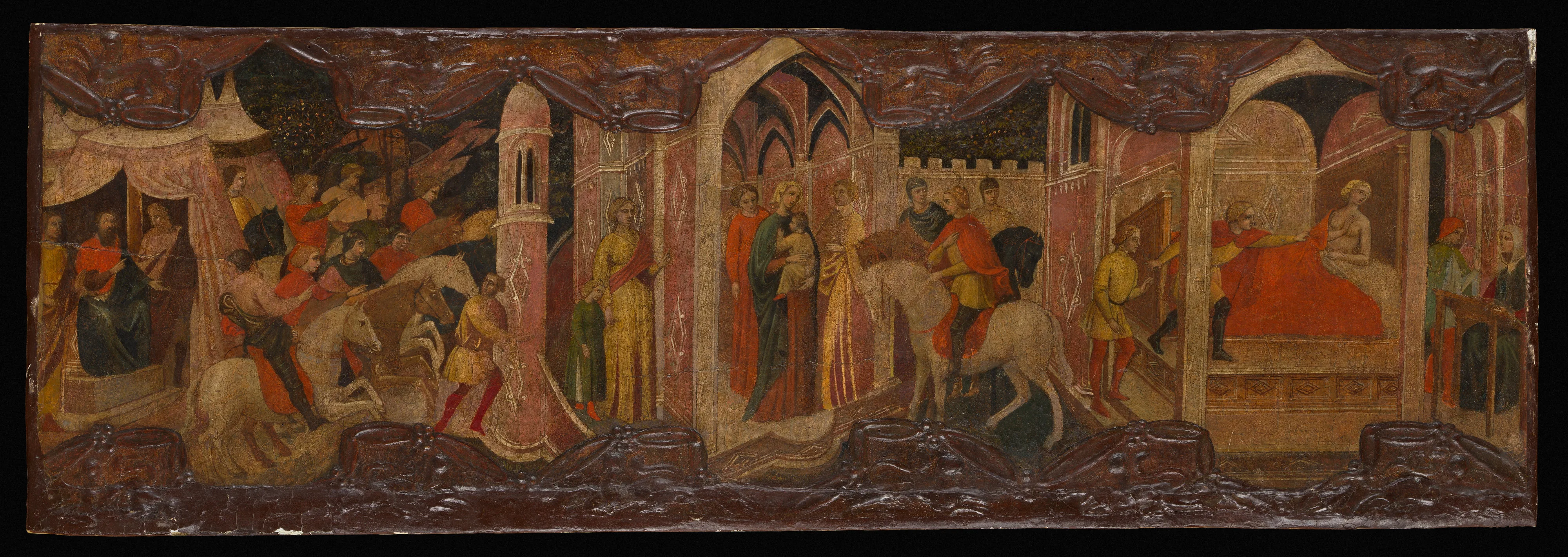 Scenes from a Legend; Coats of Arms — Master of Charles of Durazzo