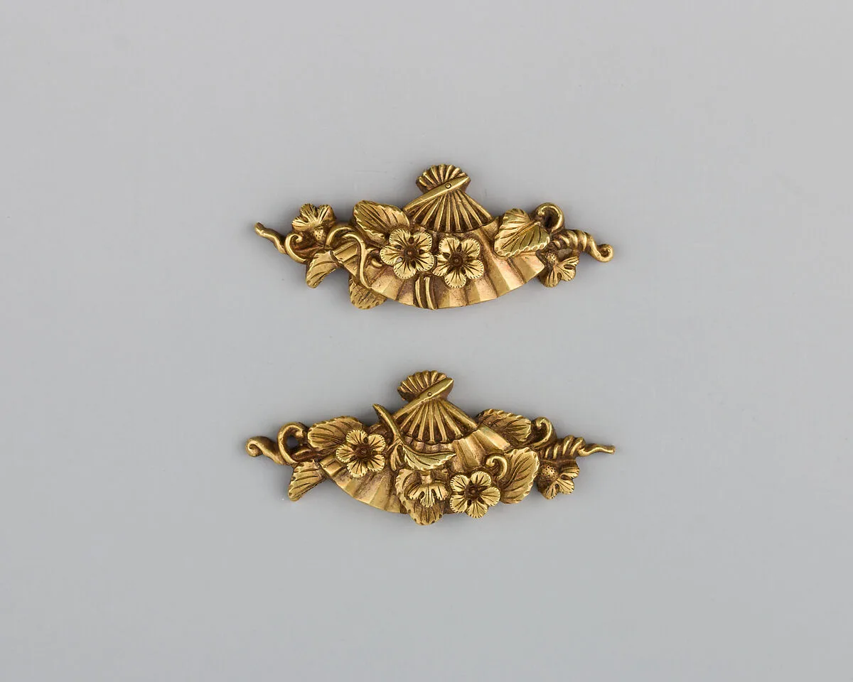 Pair of Sword-Grip Ornaments (Menuki) — Unknown