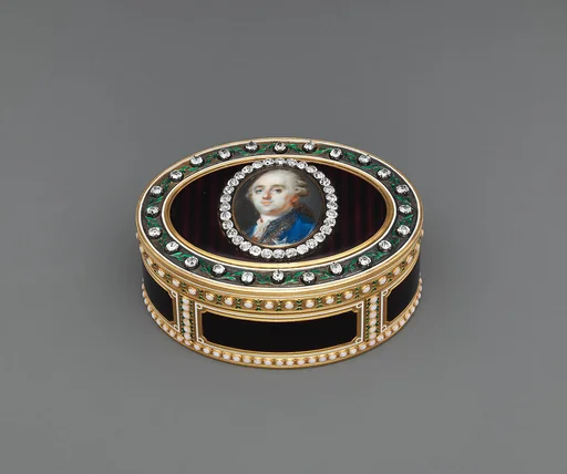 Snuffbox with portrait of Louis XVI (1754–1793), King of France