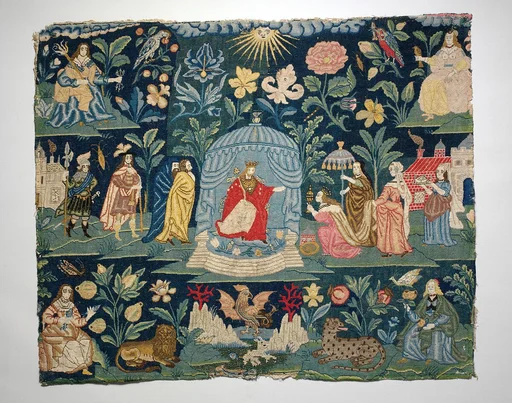 The Meeting of King Solomon and the Queen of Sheba, with the Four Elements