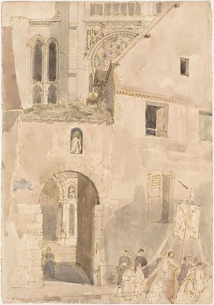 Facade of Chartres Cathedral — Roger Eliot Fry