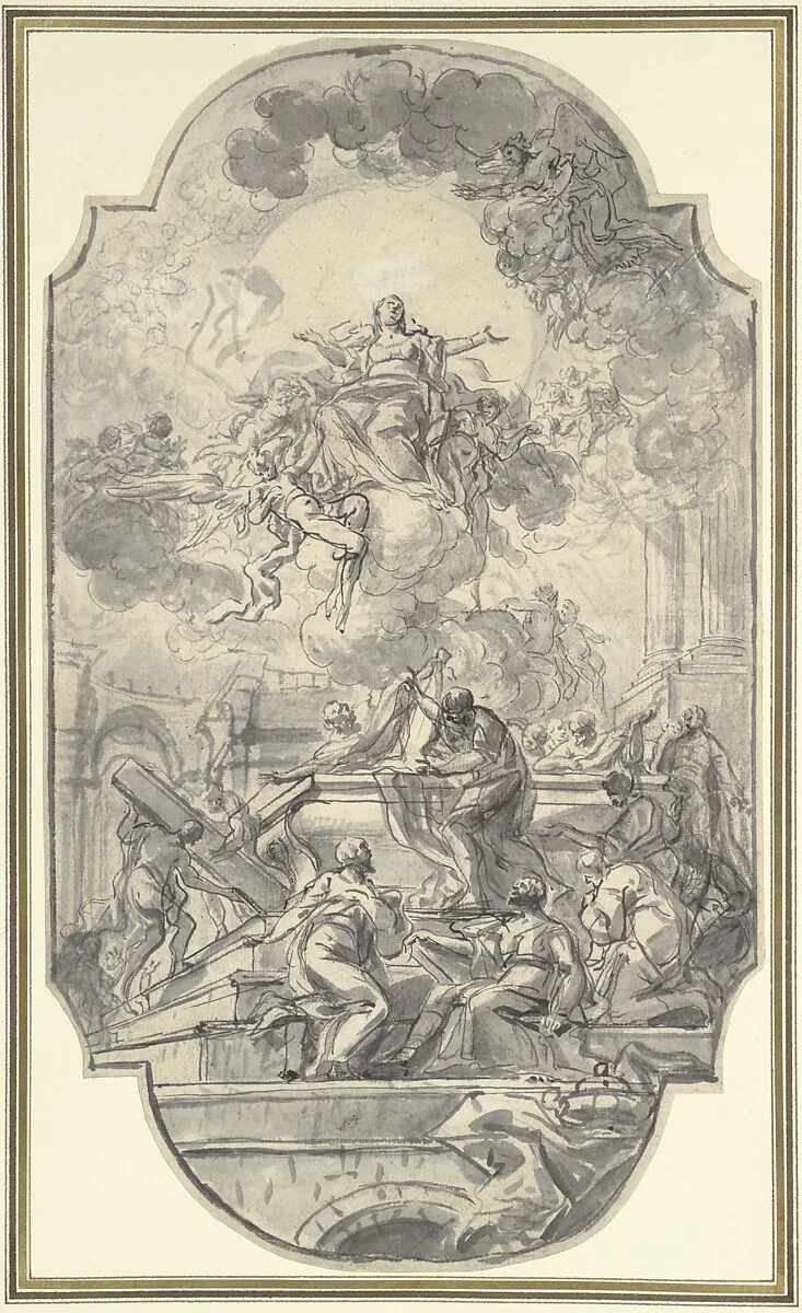 The Assumption of the Virgin — Francesco de Mura