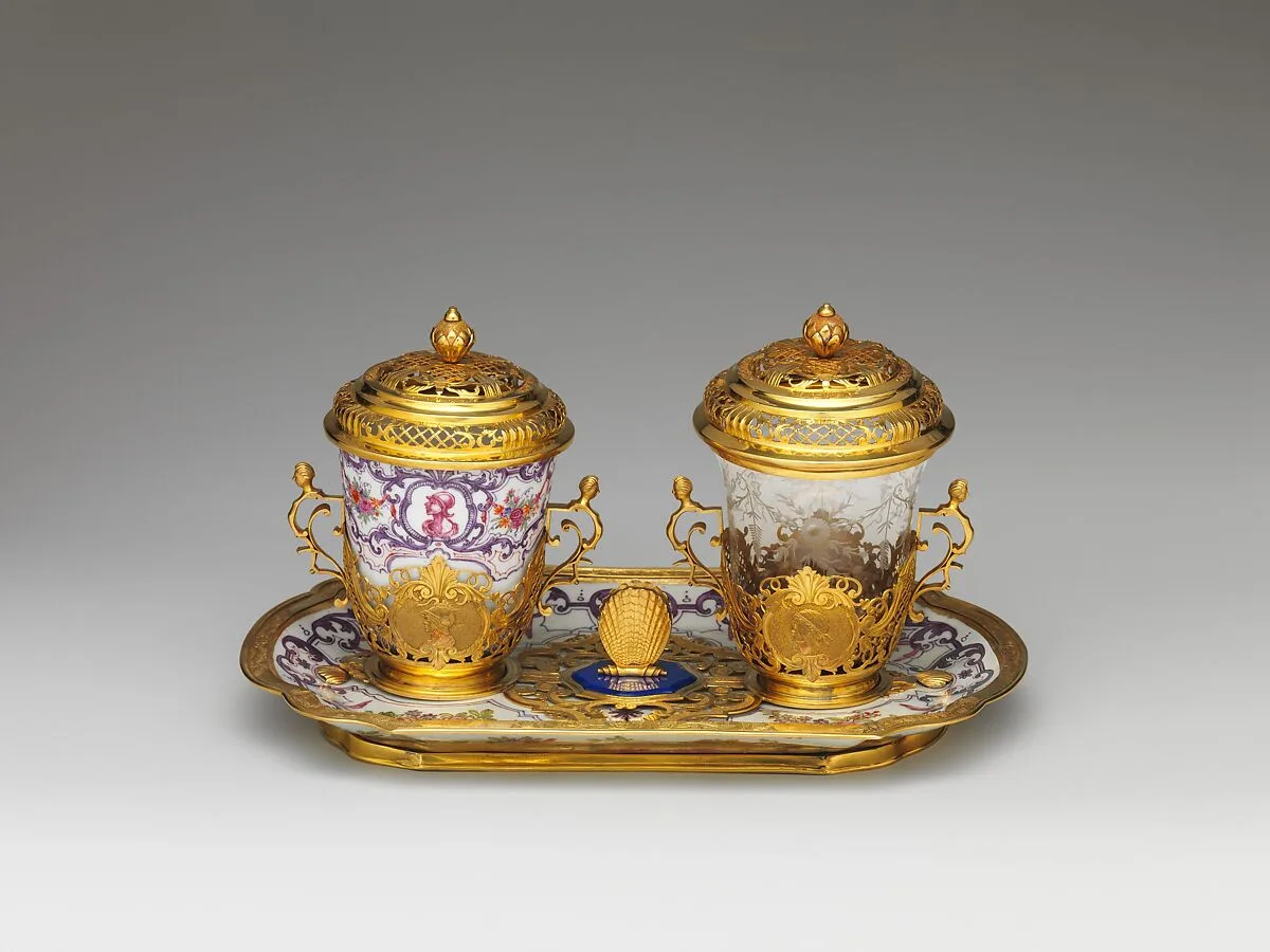 Ensemble for chocolate — Vienna|Claudius Innocentius Du Paquier period