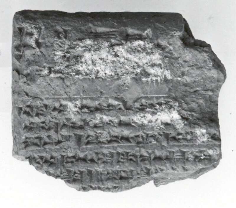 Cuneiform tablet: Shumma alu, tablet 17 — Unknown