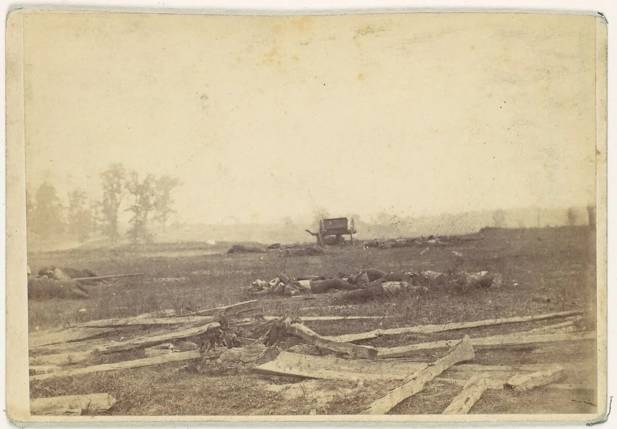 View on the Battlefield of Antietam, September 1862 — Alexander Gardner