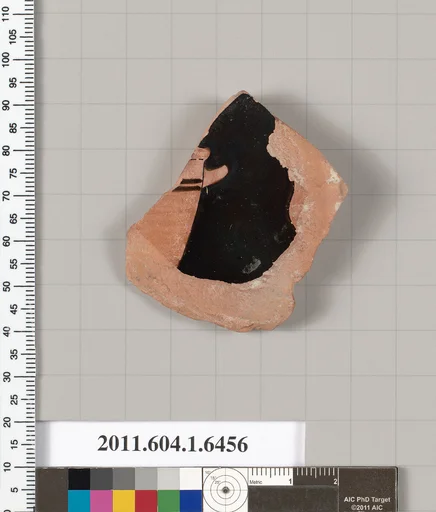 Terracotta fragment of a kylix (drinking cup)