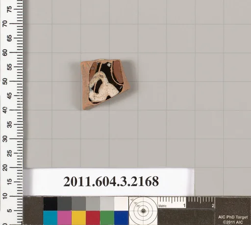 Terracotta fragment of a kylix (drinking cup)