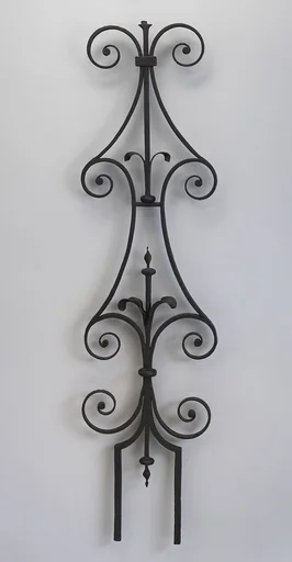 Iron baluster
