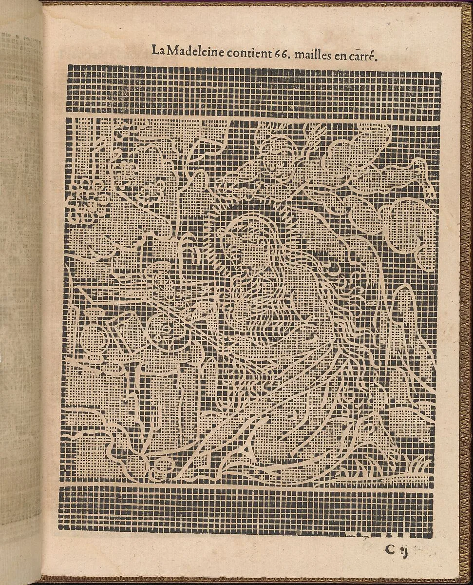La Pratique de l'Aiguille, page 10 (recto) — Matthias Mignerak|Pierre Firens|Marie de Medici|Jean Le Clerc
