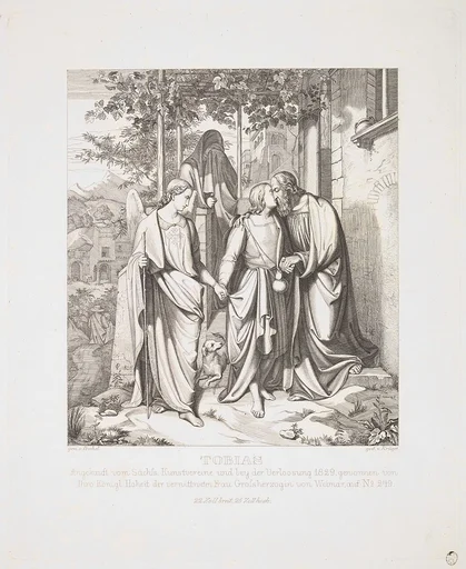 Tobias Takes Leave of his Father