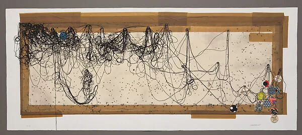 Far Nearer to the End of Things, Far Below These Meditations on Time and Death, We Rest Unmapped Tangled in Darkness — Jacob Hashimoto